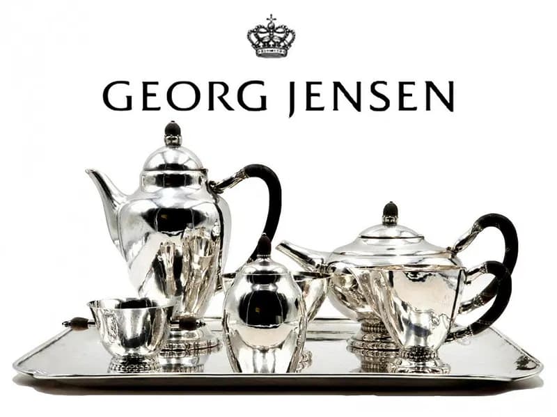 Georg Jensen sterling silver tea service